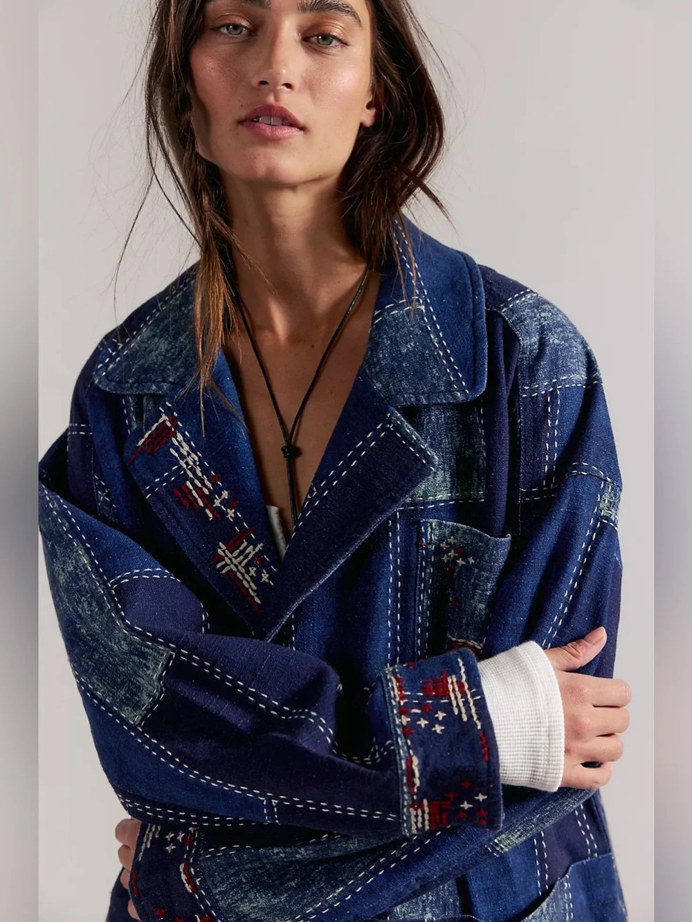 NWT! Free People We The Free Open Studio Duster Sz M/L